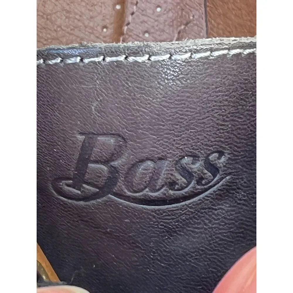 Mens shoes BASS-BOND black brown oxford comfortable casual professional 11.5M.